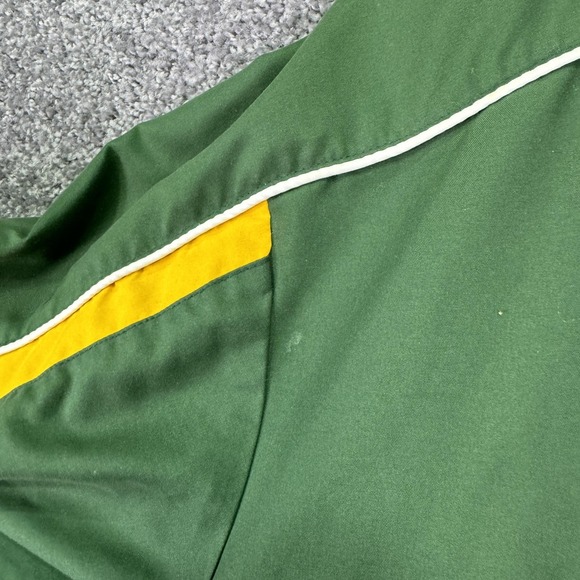 Green Bay Packers Jacket Mens Medium Green NFL Football Team Apparel Pullover - Picture 8 of 8